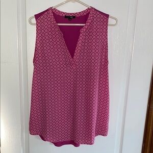 Papermoon Fuchsia Sleeveless Blouse, medium, EUC